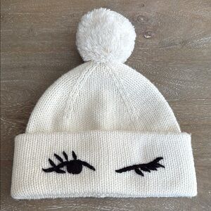 Kate Spade Women’s Winky Face Cozy Hat